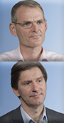 Prof. Adrian Boswood tiny thumbnail image and Prof. Jens Häggström tiny thumbnail image